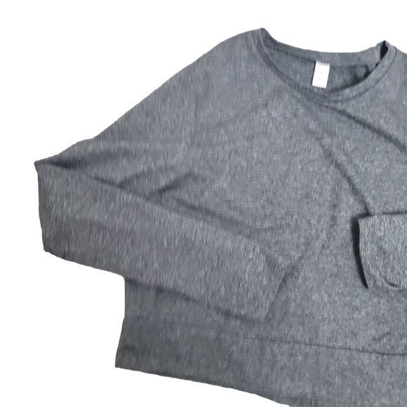 Old‎ Navy Womens XL Tall Grey Cozecore Long Sleeve Soft Tech Active Top - Picture 2 of 9